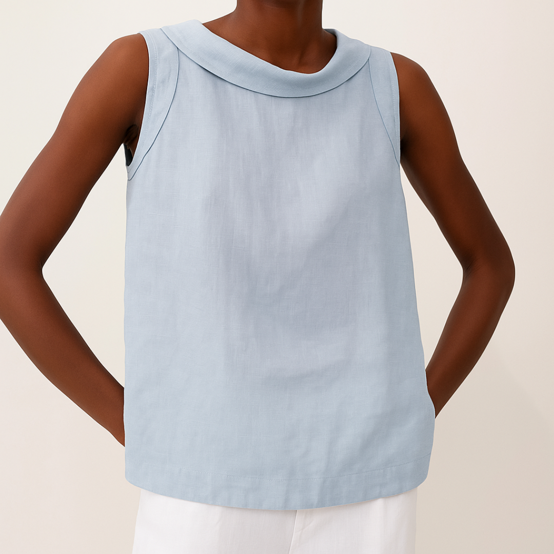 Mira | Lightweight Sleeveless Top for Cool, Flattering Comfort