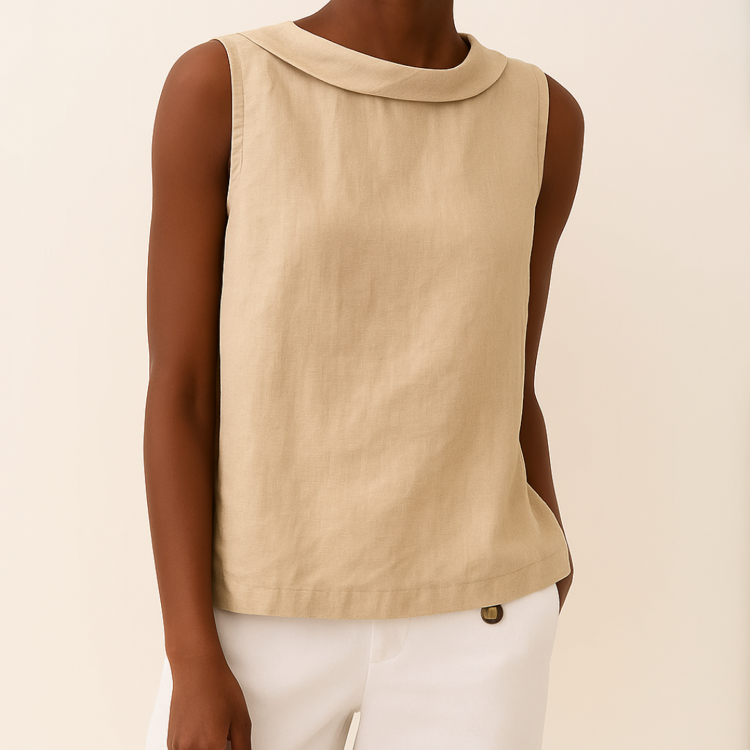 Mira | Lightweight Sleeveless Top for Cool, Flattering Comfort