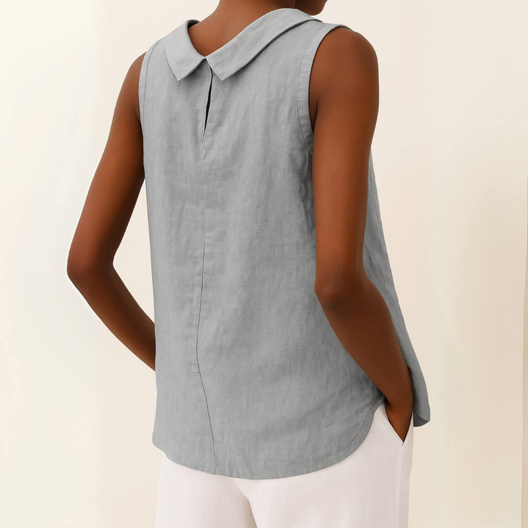 Mira | Lightweight Sleeveless Top for Cool, Flattering Comfort