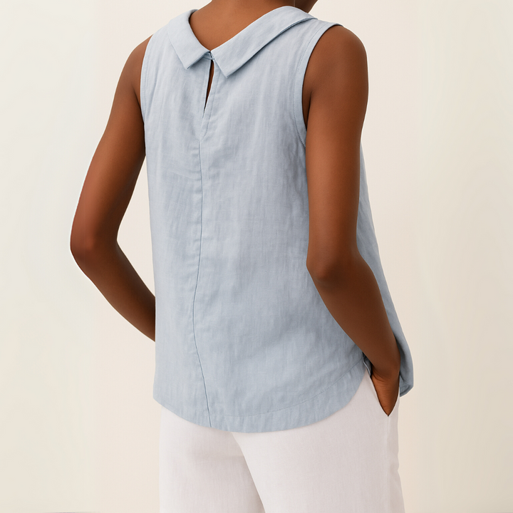 Mira | Lightweight Sleeveless Top for Cool, Flattering Comfort