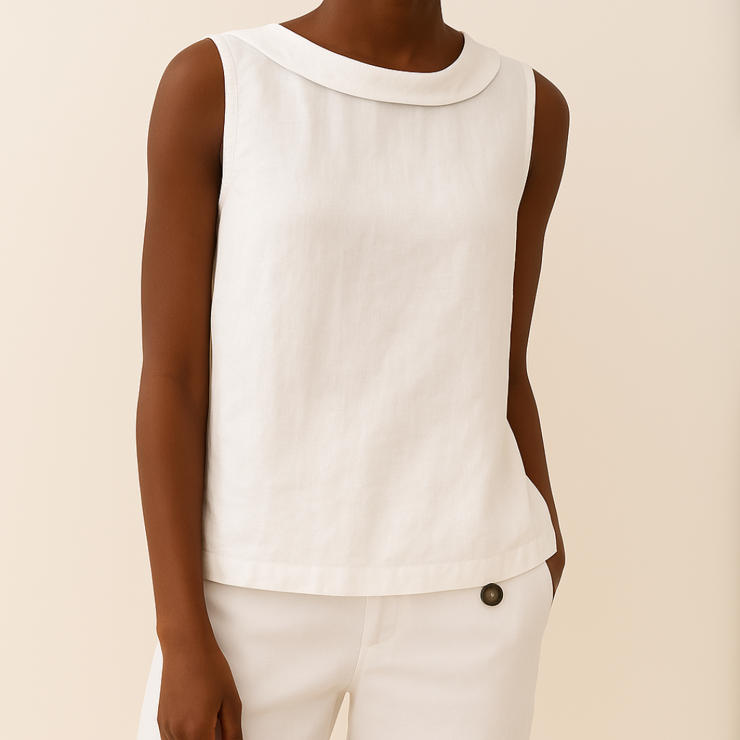Mira | Lightweight Sleeveless Top for Cool, Flattering Comfort