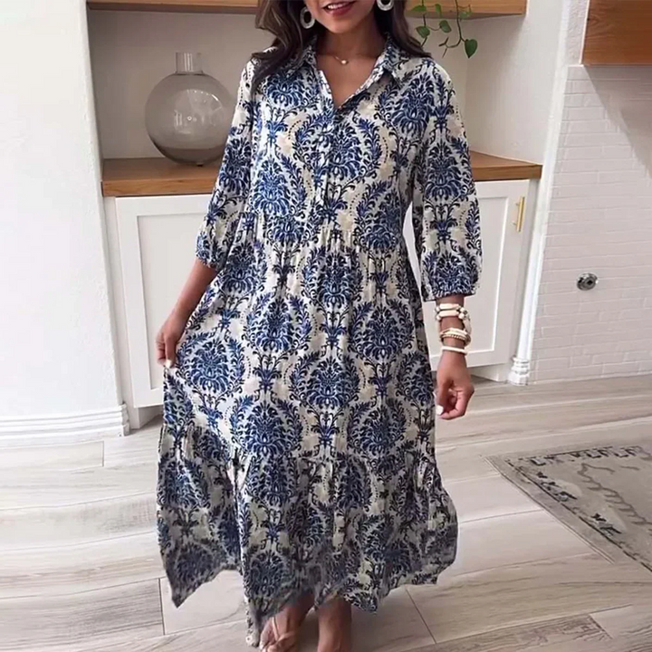 Chloe Printed Maxi Dress