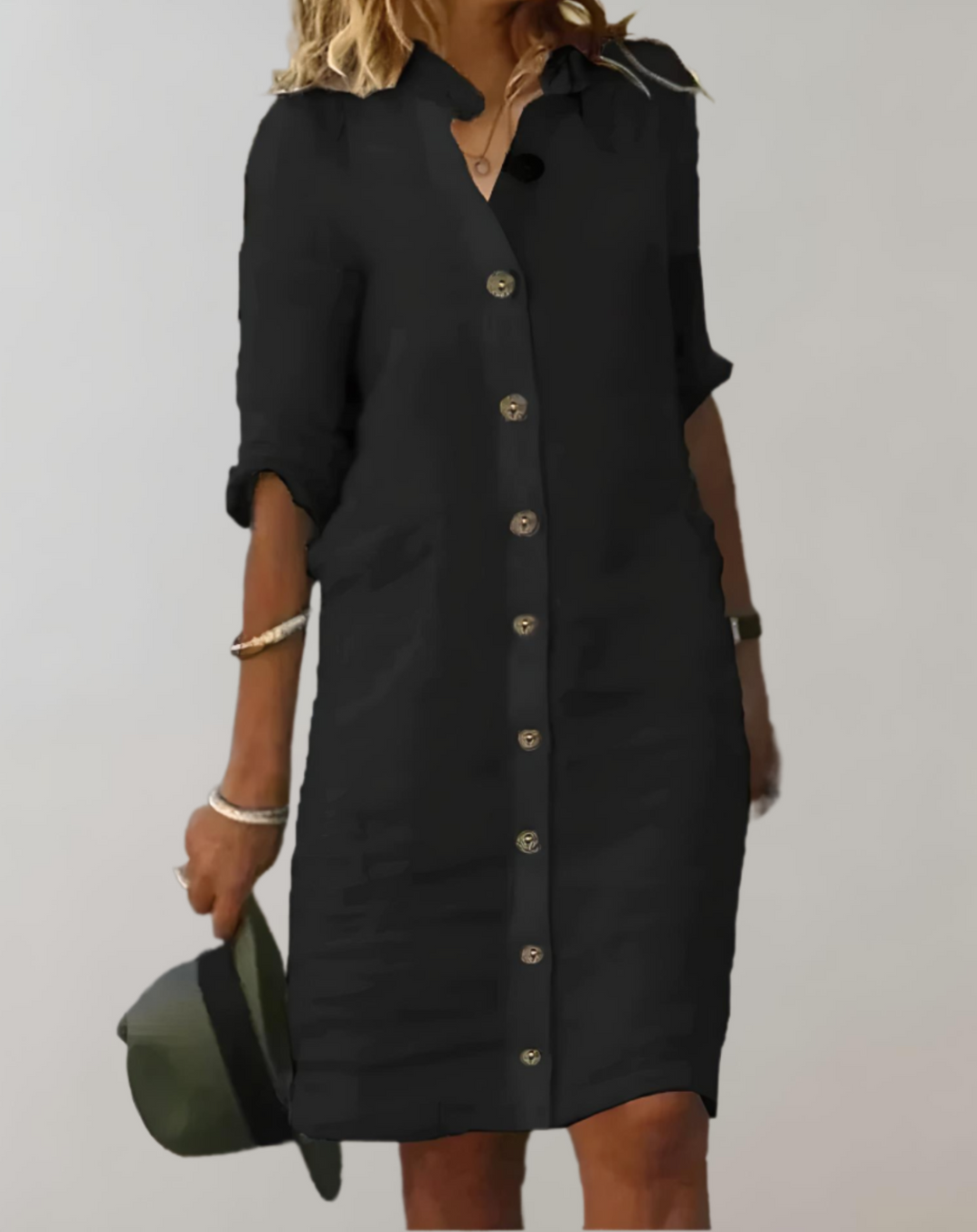 Clodagh | Trendy Belly Covering Dress