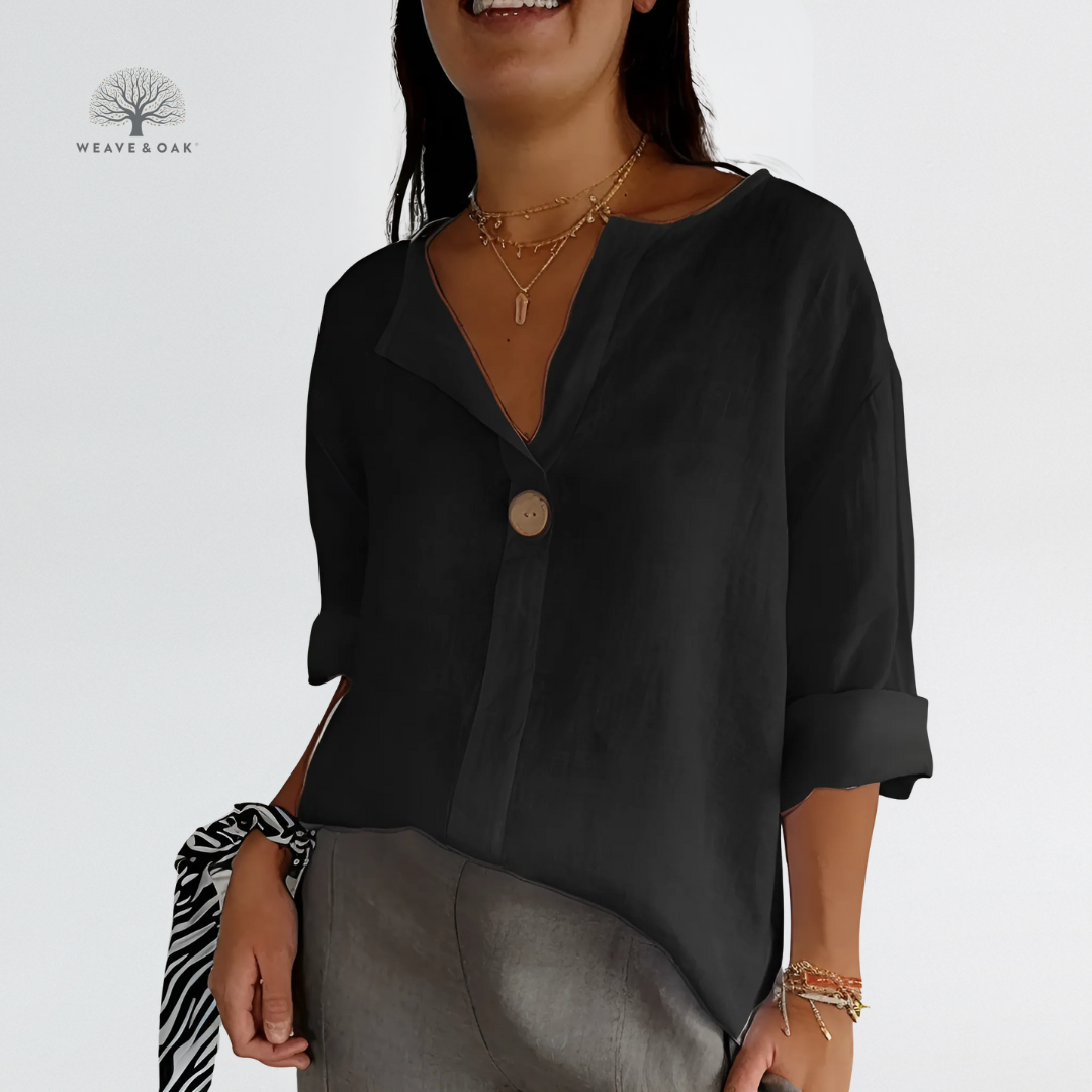 Talia | Loose-Fit Blouse That Covers the Tummy and Arms