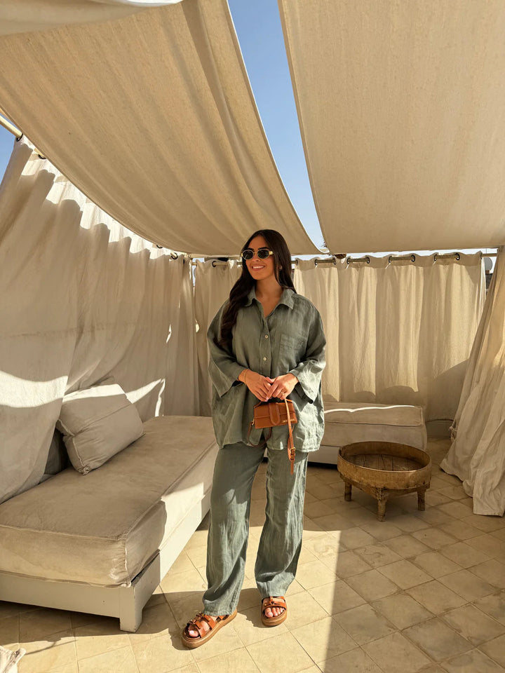 NOBU™ | Chic Trendy Linen Set