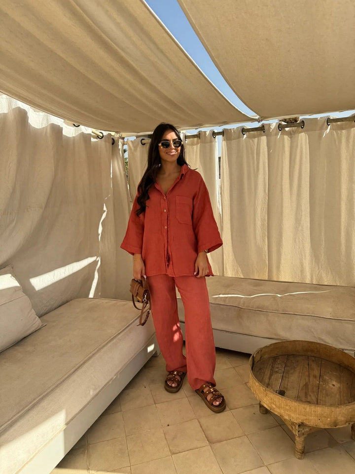 NOBU™ | Chic Trendy Linen Set