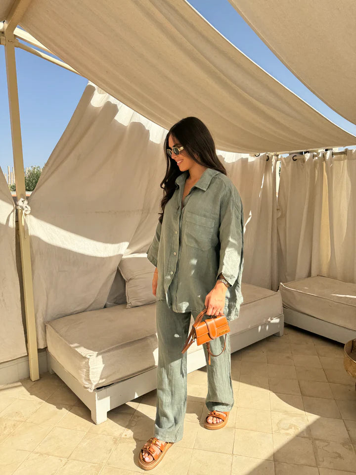 NOBU™ | Chic Trendy Linen Set